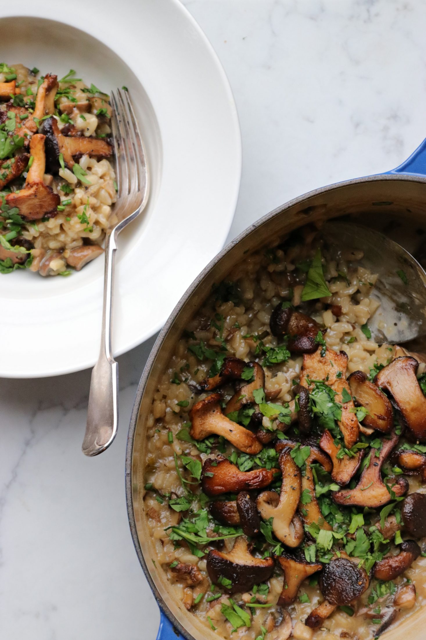 Recipe Notes | Baked Mushroom Risotto - Humphrey Munson Blog