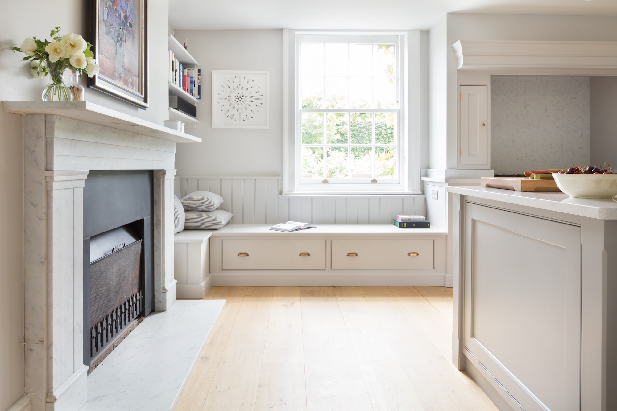 Bench Seat - Georgian Farmhouse - Design Notes - Humphrey Munson 