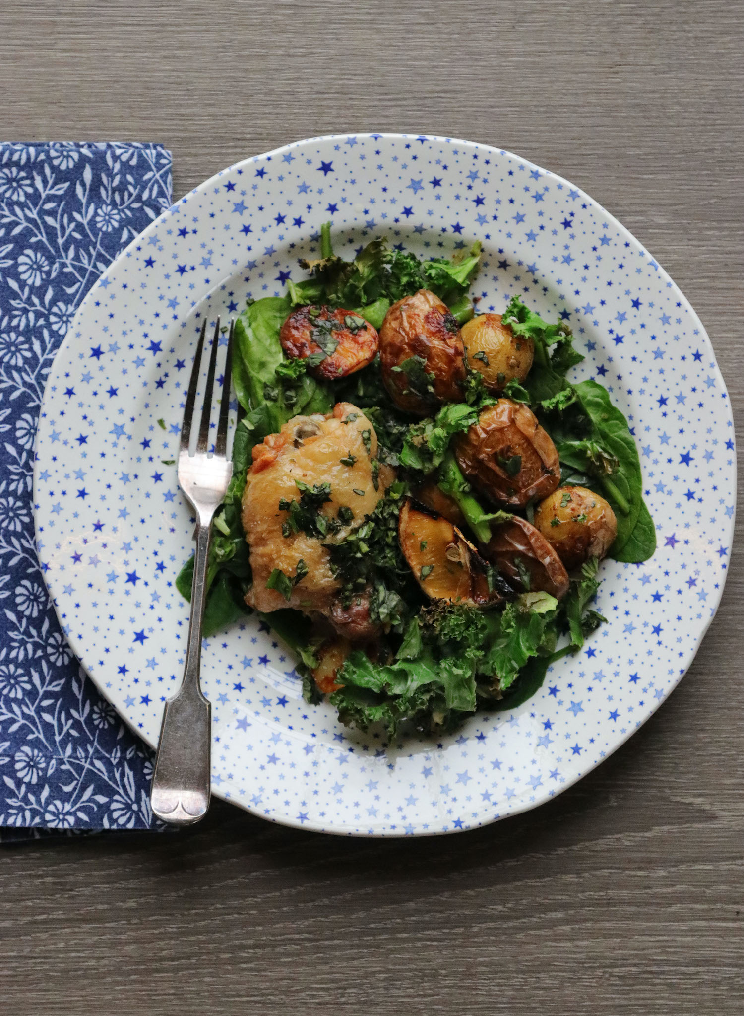 Chicken & Potato Traybake - Staub - Burleigh x Ralph Lauren - Recipe Notes - Humphrey Munson