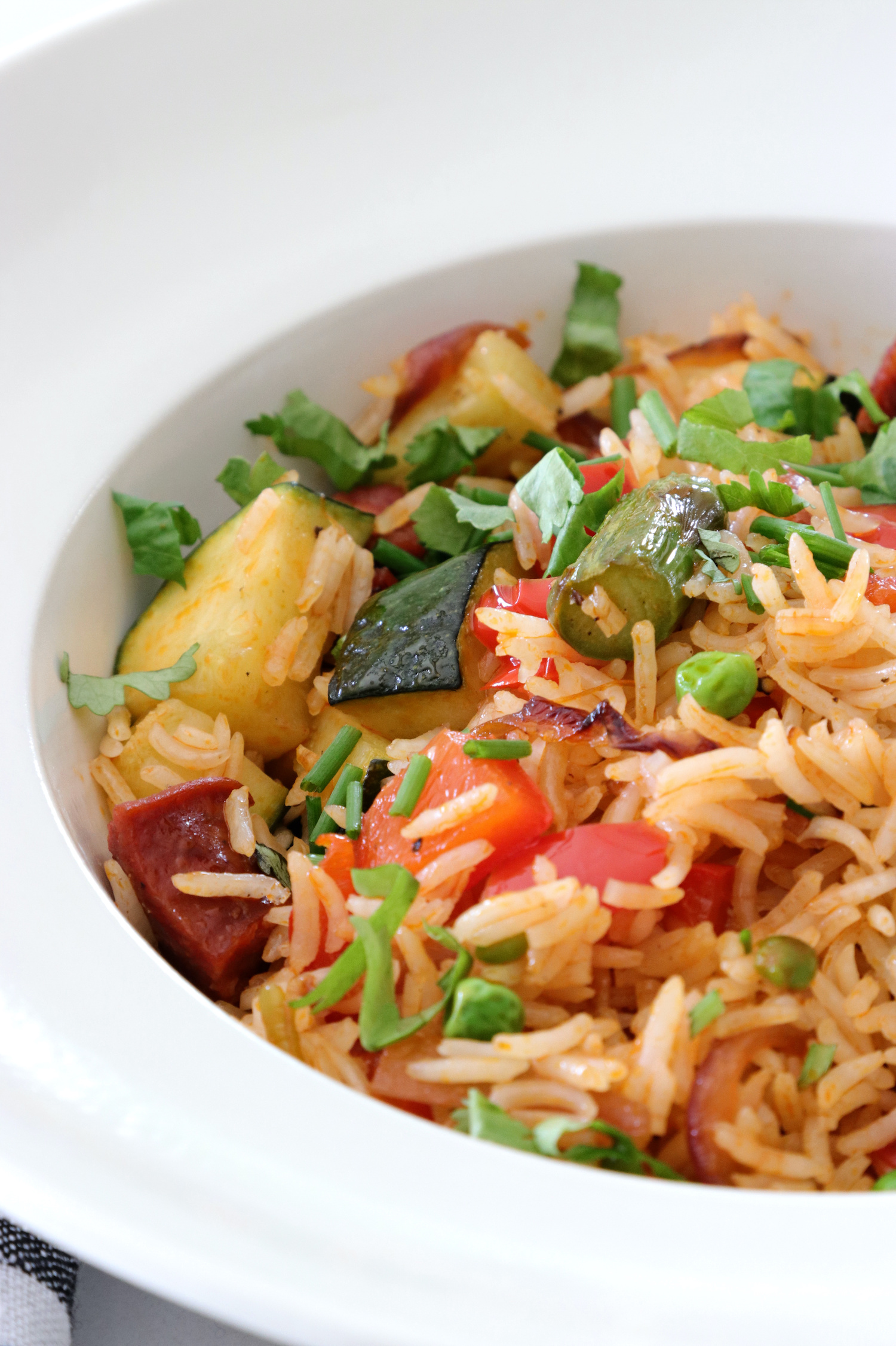 Recipe Notes - Chorizo And Veggie Rice - Humphrey Munson Blog 
