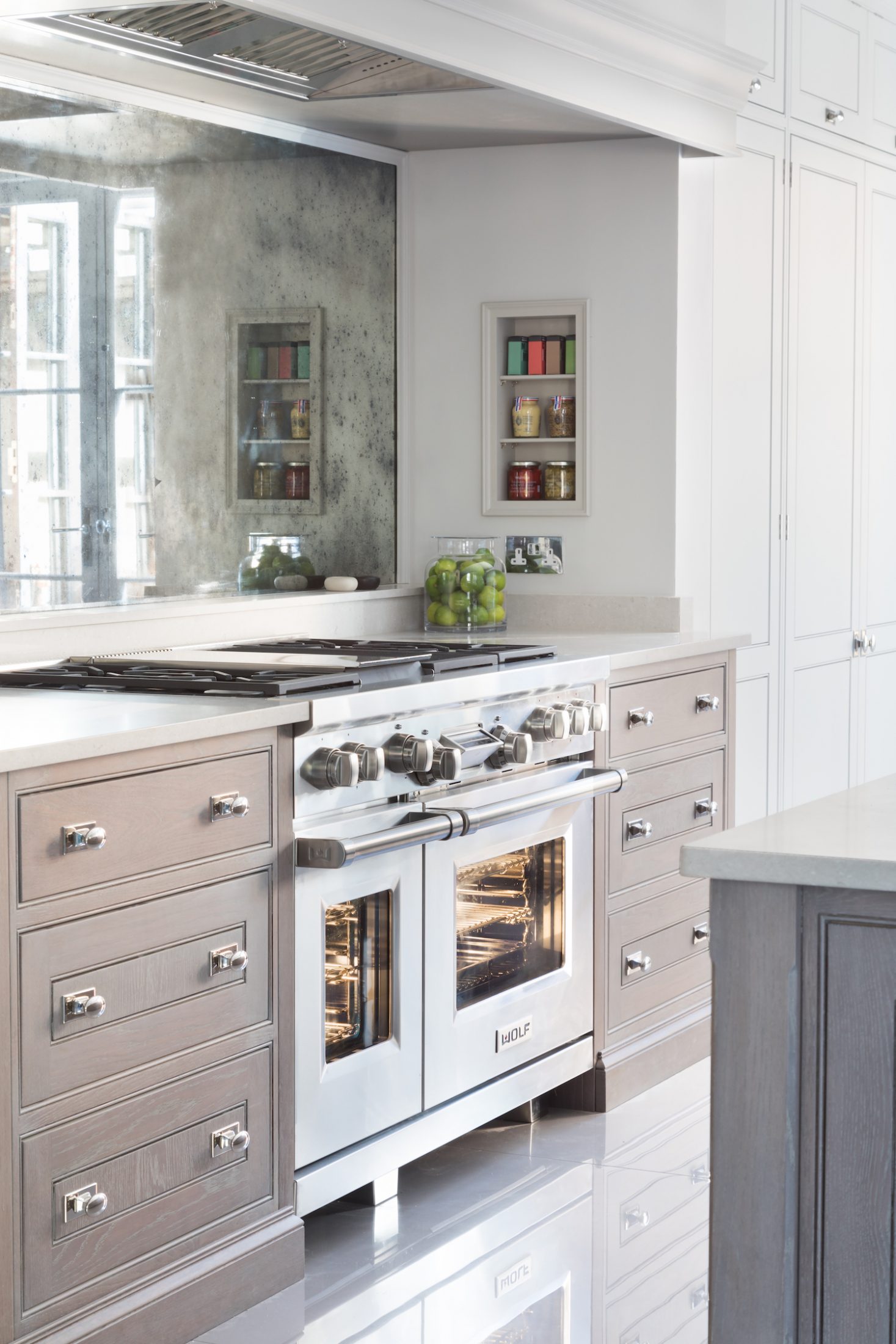 Luxury shop range cookers