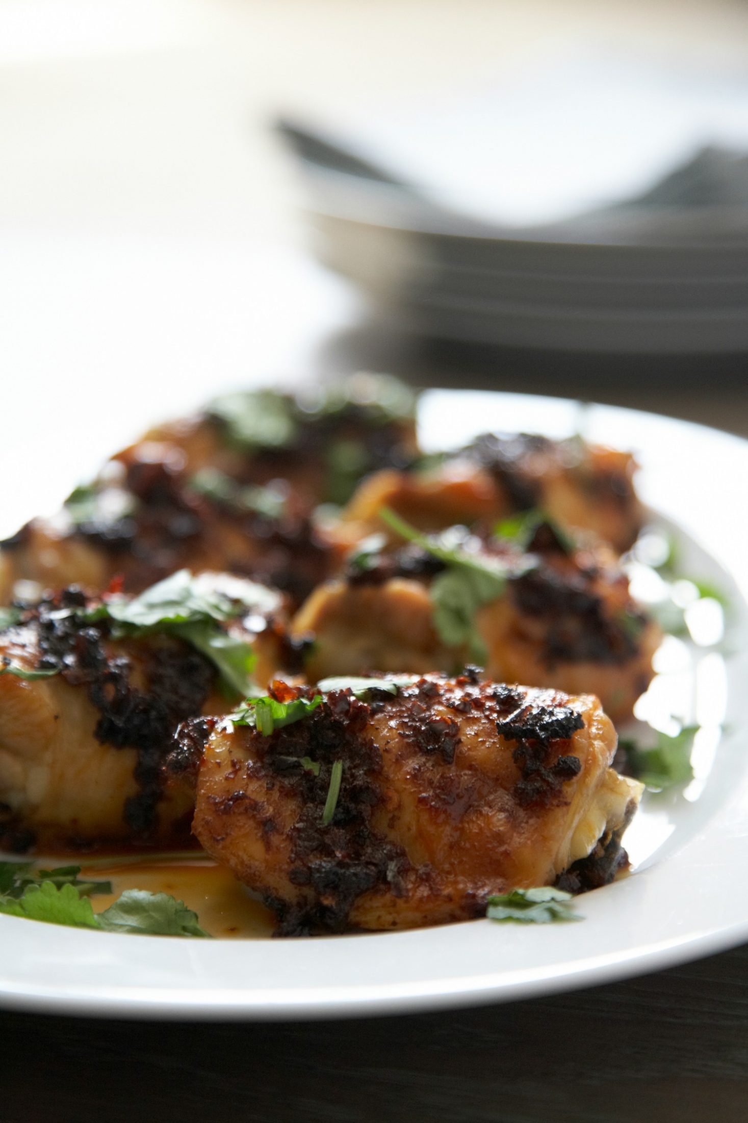 Grilled harissa chicken