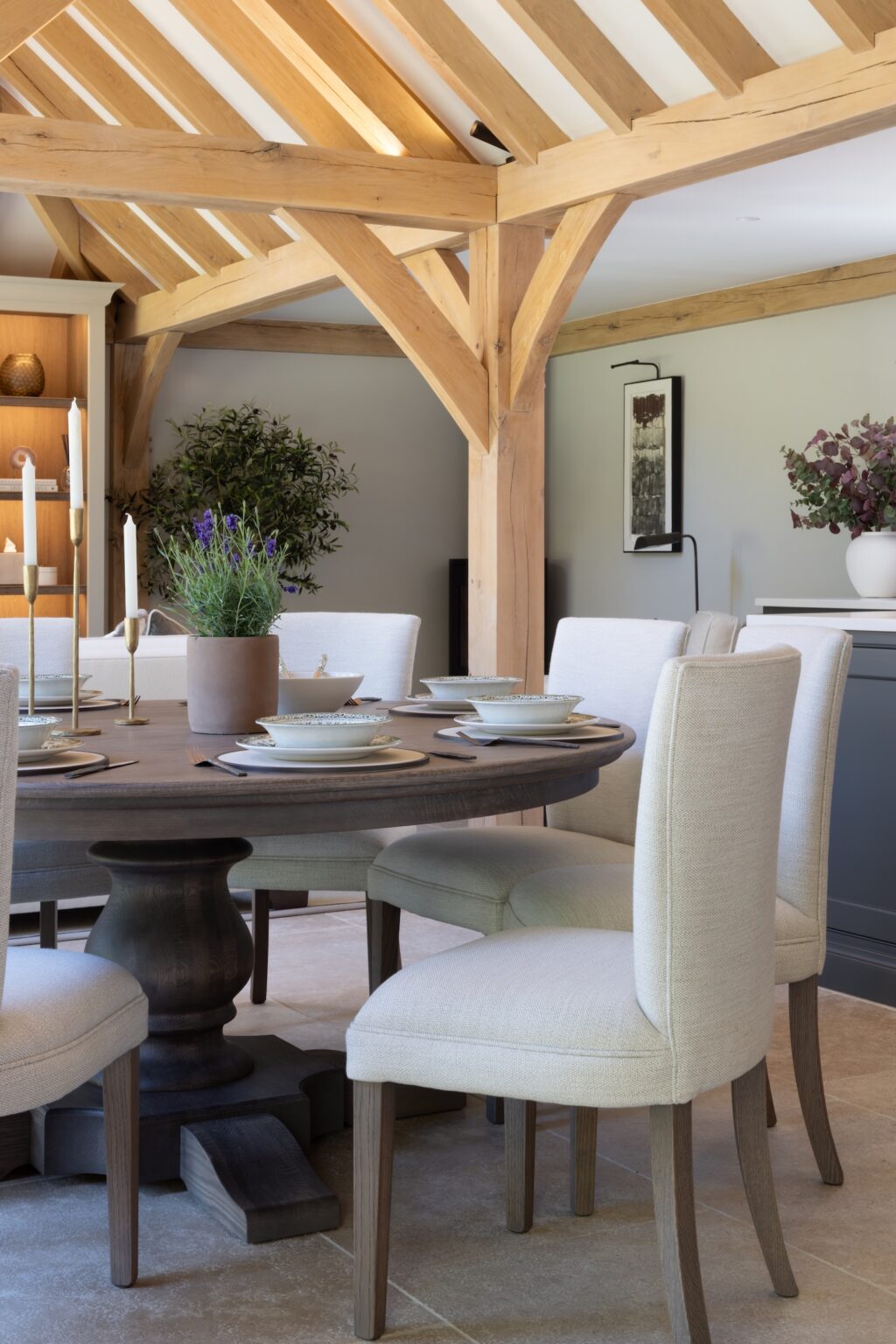 Langham Round Dining Table