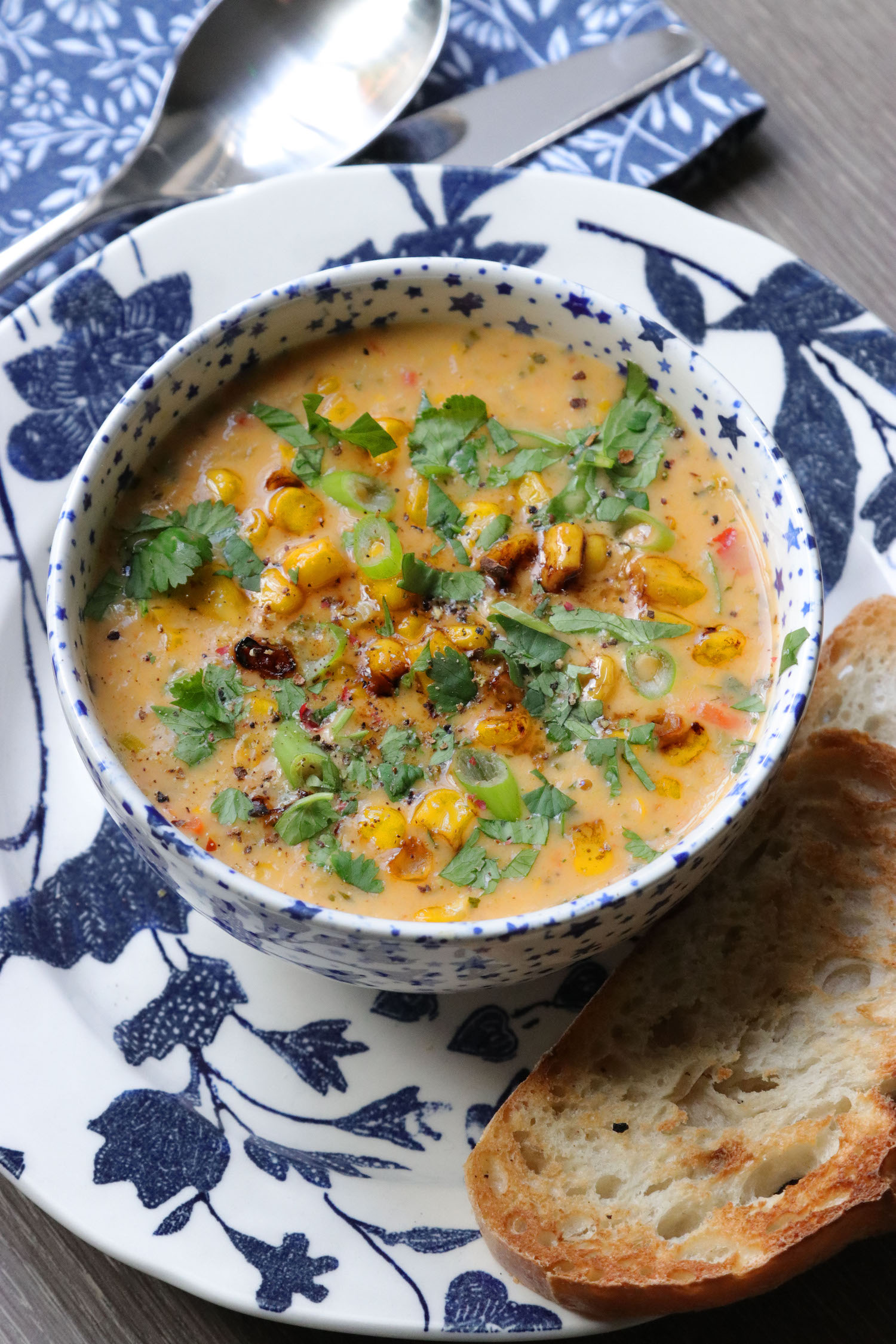 Recipe Notes | Smokey Sweetcorn Chowder - Humphrey Munson Blog