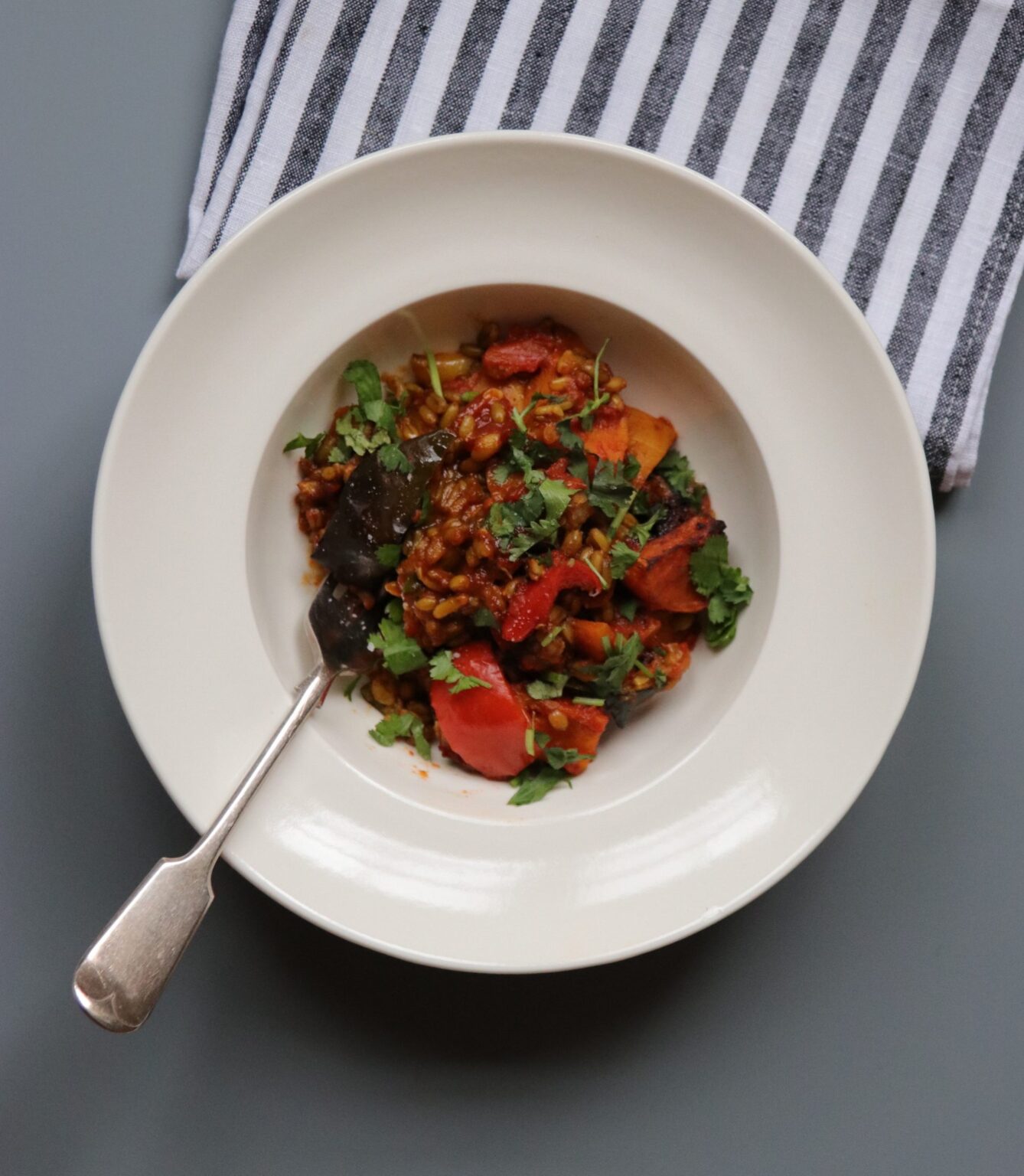 Recipe Notes | Moroccan Spiced Freekah Bake