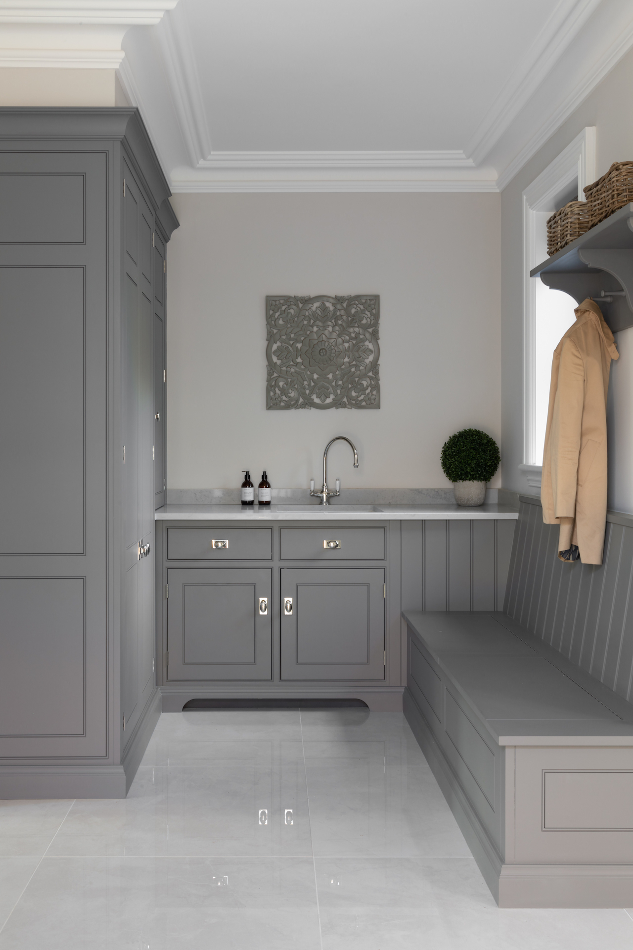 Surrey boot room design