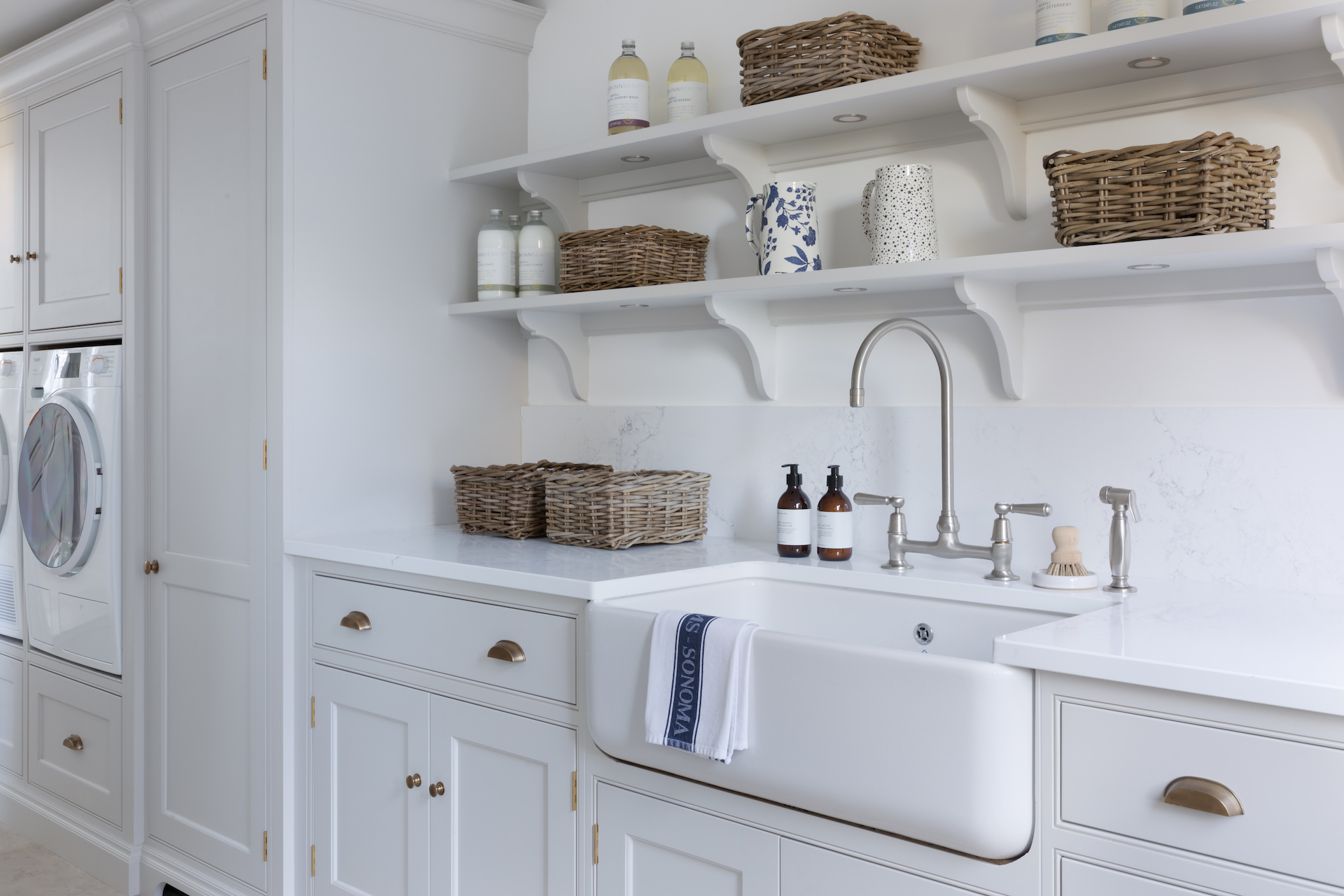 Organised utility room design
