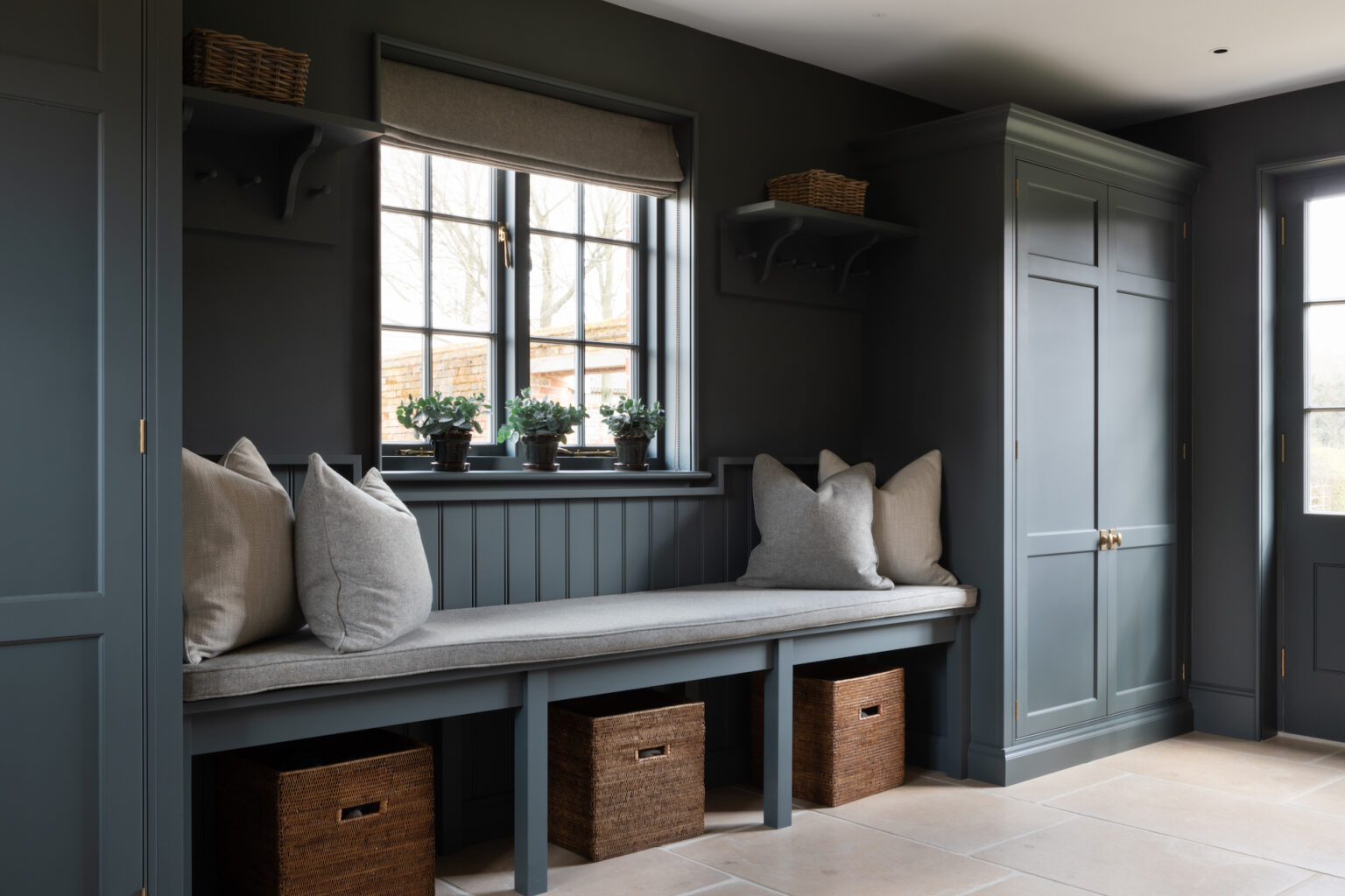 Country boot room design