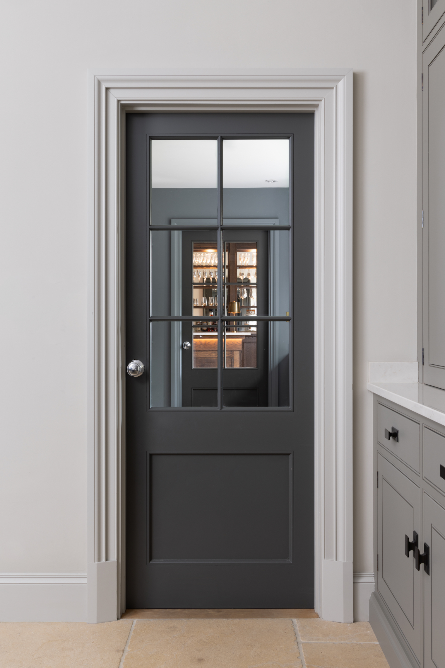 Glazed Georgian Single Door - Architectural Joinery - Humphrey Munson