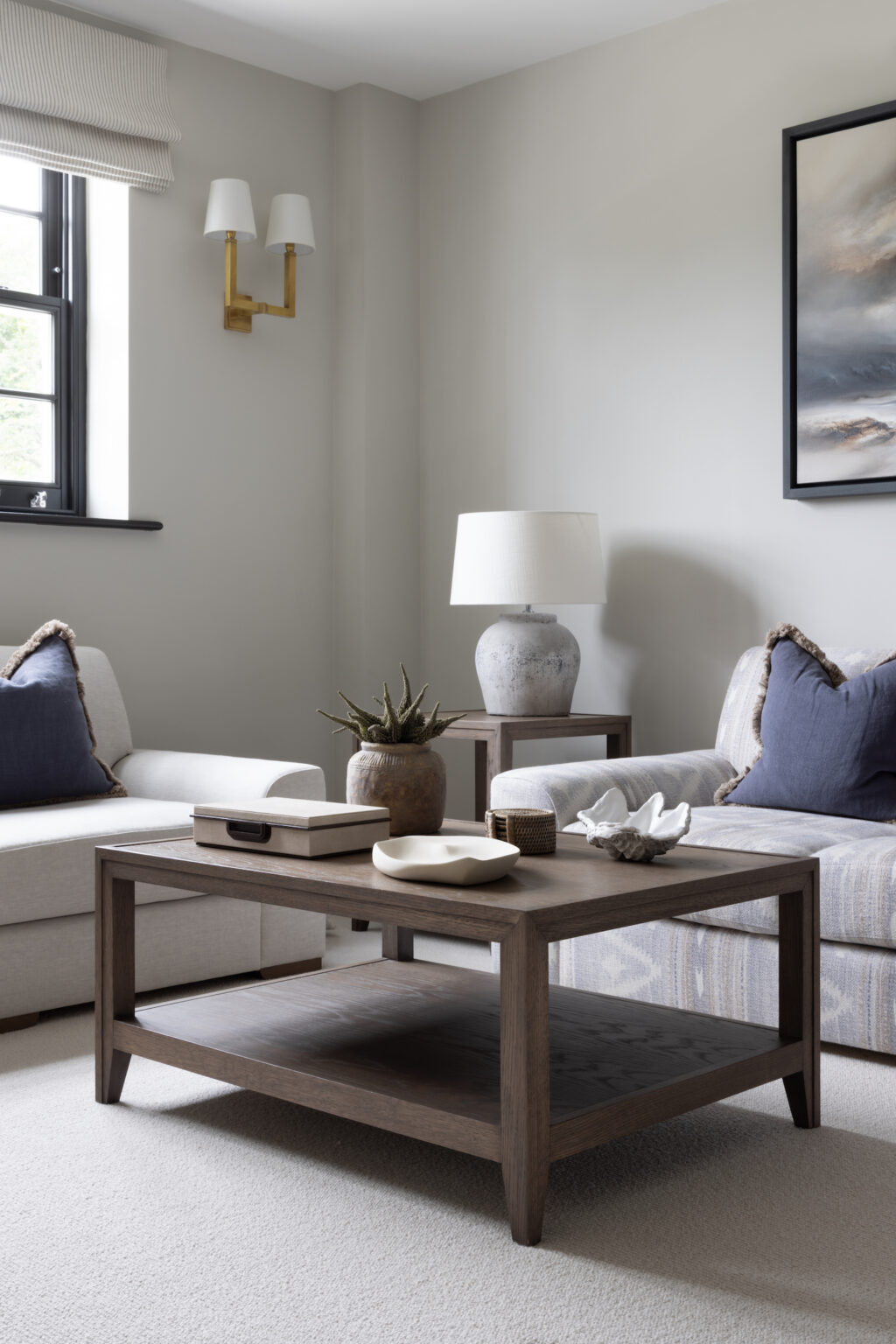 Crosby solid oak Coffee Table and Side Table | Sevenoaks Project | Sitting Room Furniture | Humphrey Munson