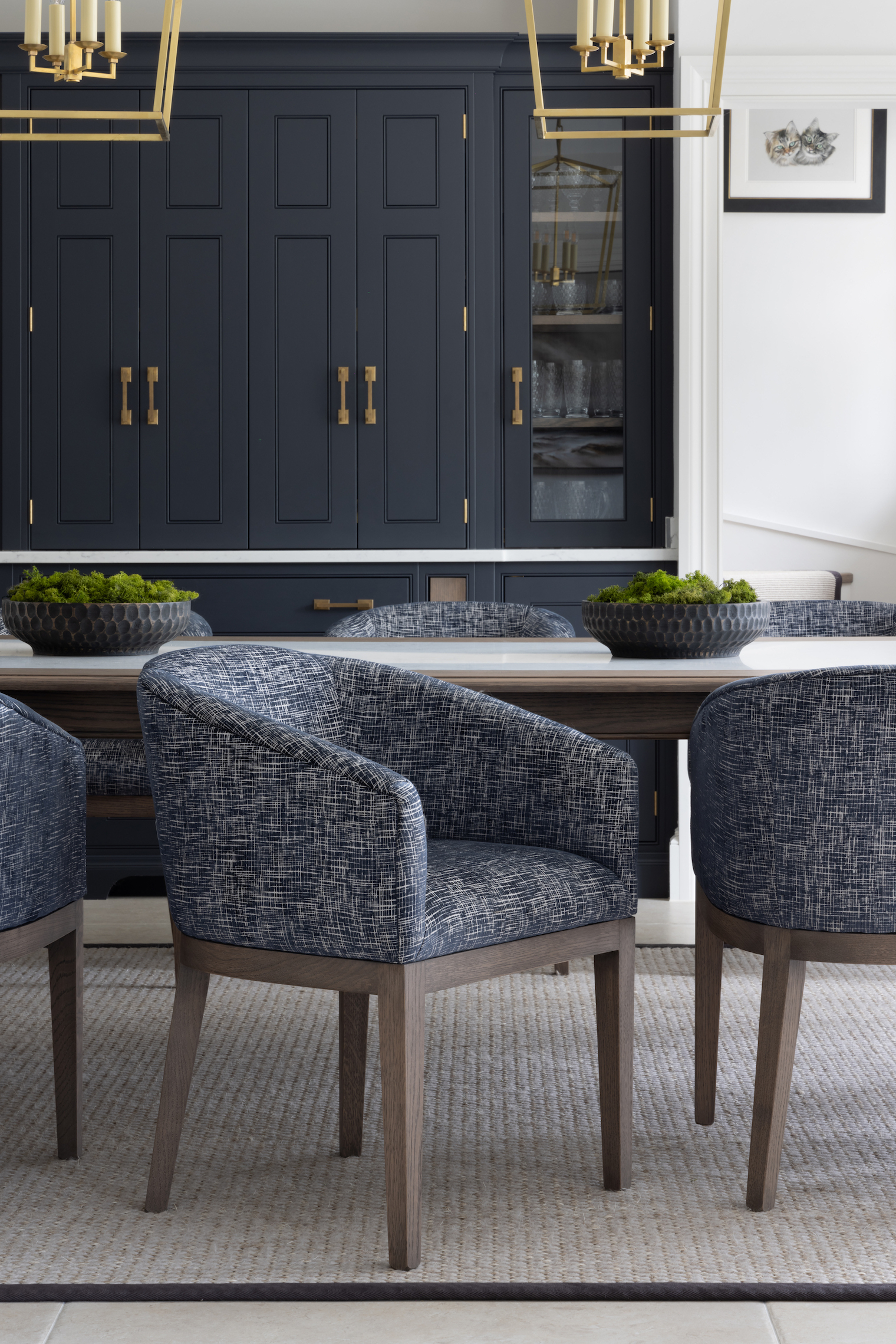 Upholstered George Tub Dining Chair - Sevenoaks Project - Kitchen Furniture - Humphrey Munson