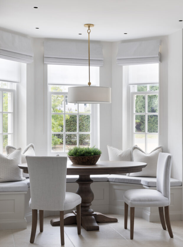 Havisham Dining Chair - Langham oval dining table - Sevenoaks Project - Kitchen Furniture - Humphrey Munson