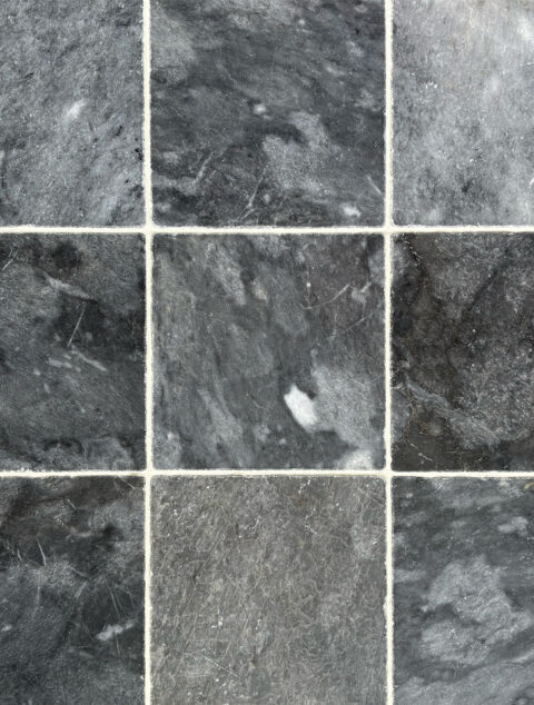 Kensington Chequer Charcoal Marble