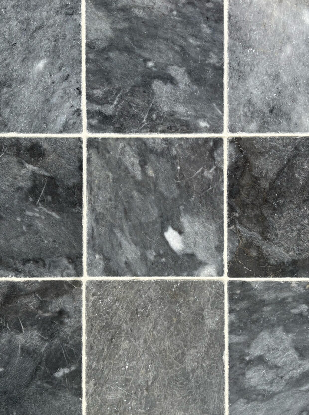 Kensington Chequer Charcoal Marble