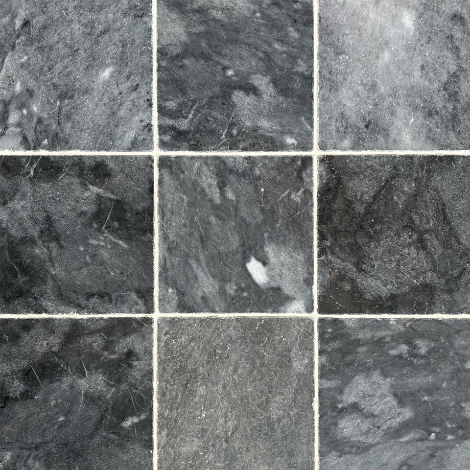 Kensington Chequer Charcoal Marble - Image 1