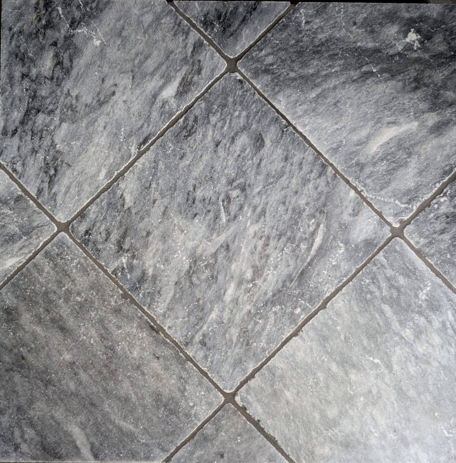 Kensington Chequer Charcoal Marble