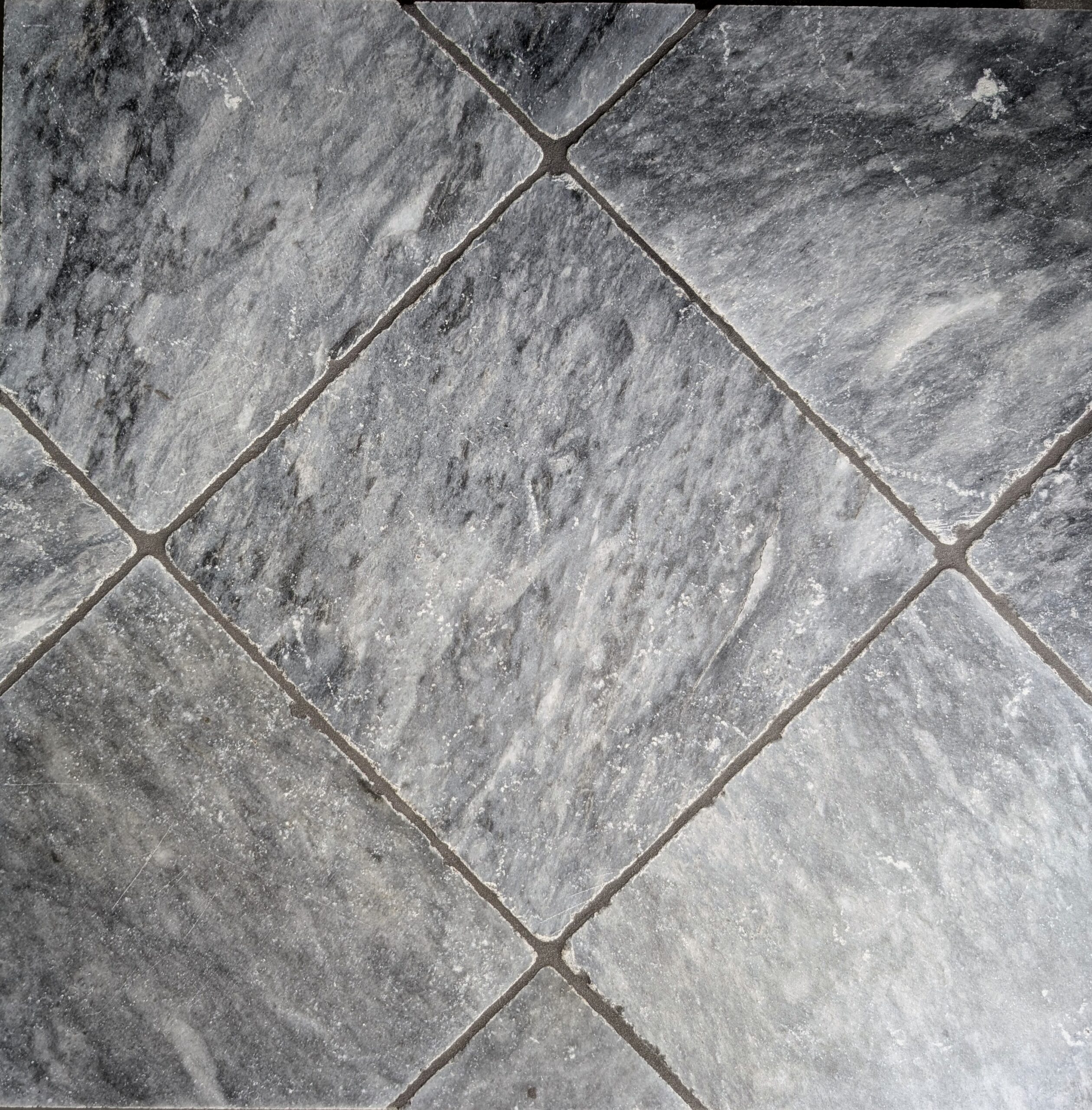 Kensington Chequer Charcoal Marble - Image 2