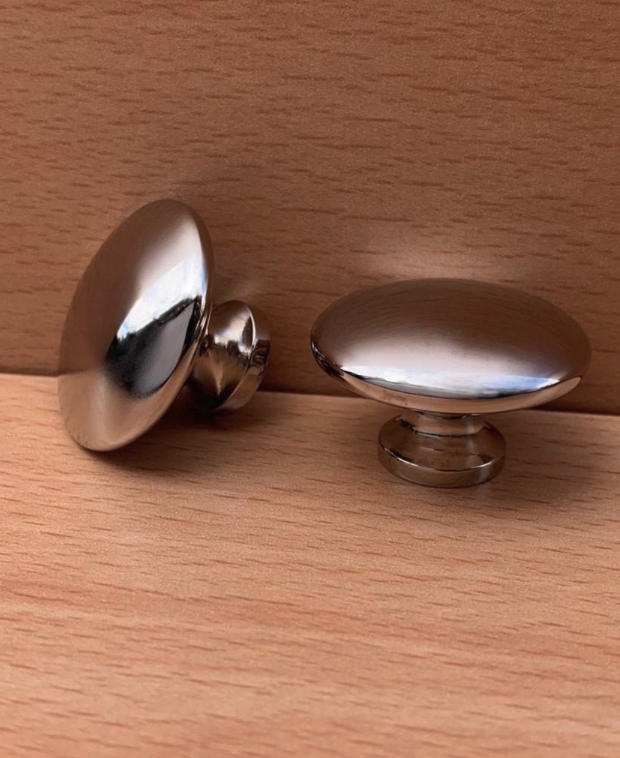 Ex-Display Bardell 32mm Knob in Polished Nickel