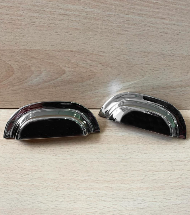 Ex-Display Bray Polished Nickel Pull Handle - Image 1