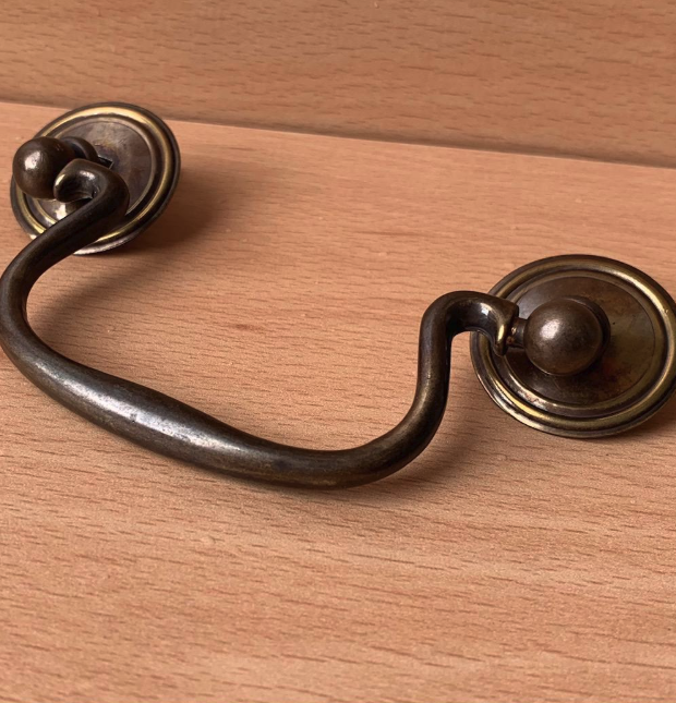 Ex-Display Norris Handle in Aged Brass
