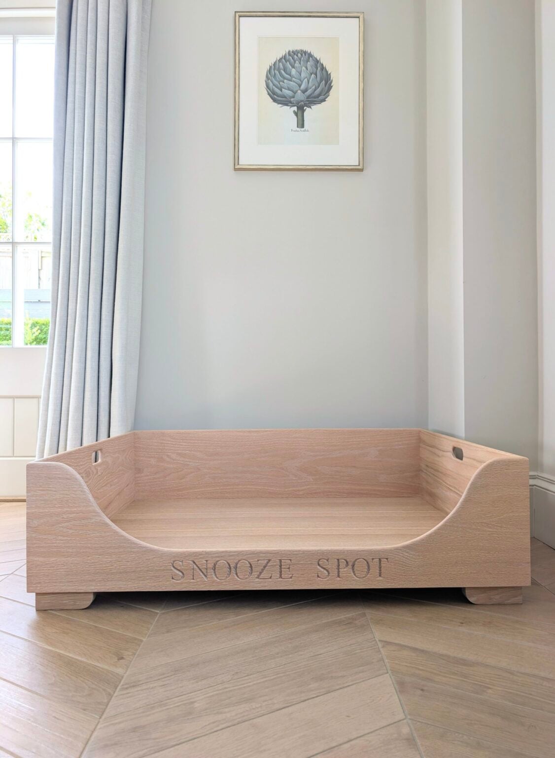 Dog Bed Large in Portman oak