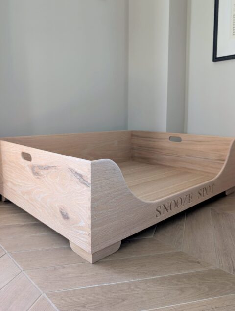 Dog Bed Large in Portman oak - Image 2