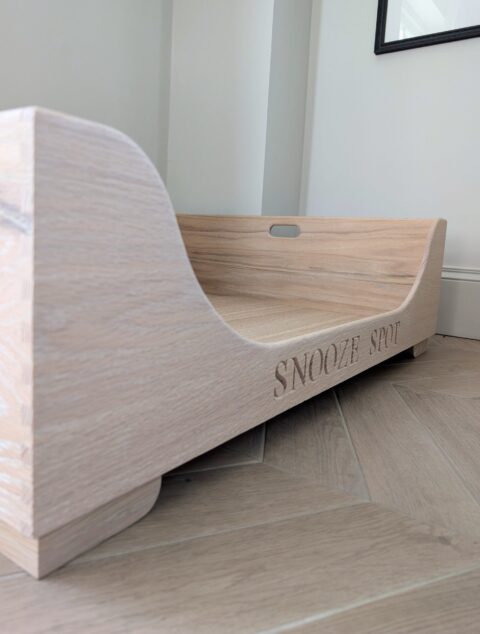 Dog Bed Large in Portman oak - Image 3